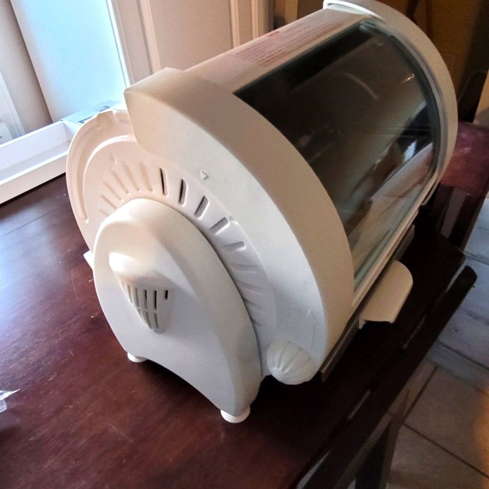George Foreman Rotisserie Chicken Roaster New